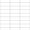 STICK 33 : Etiquettes adhésives 67x25 mm - 33 par page – Image 2