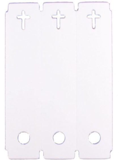 Etiquette TT CROSS-2 perfo 110x25mm - étiquettes à suspendre (x1250) – Image 2