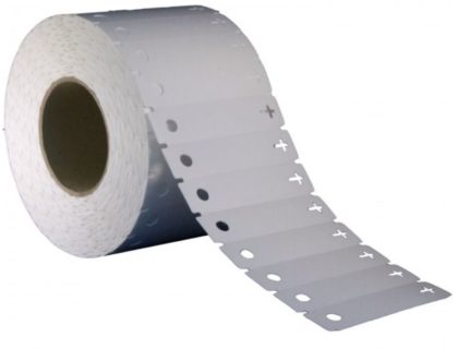 Etiquette TT CROSS-2 perfo 110x25mm - étiquettes à suspendre (x1250)