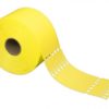 Etiquettes à boucle JAUNE - 200x17 - 6 de front (x3000)