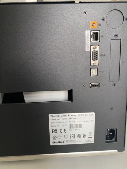 Imprimante TRANSFERT THERMIQUE GODEX ZX420I+  -  203 dpi – Image 3